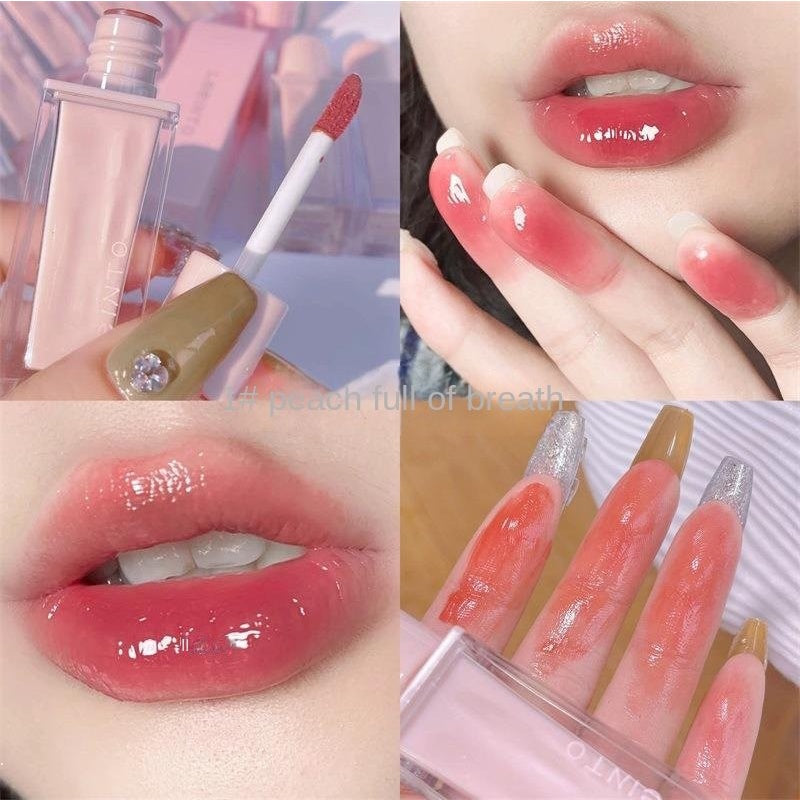 LEE INTO Mirror Surface Lip Gloss Moisturize Moisturizing Lasting Waterproof Not Easy To Stick To The Cup Lipstick