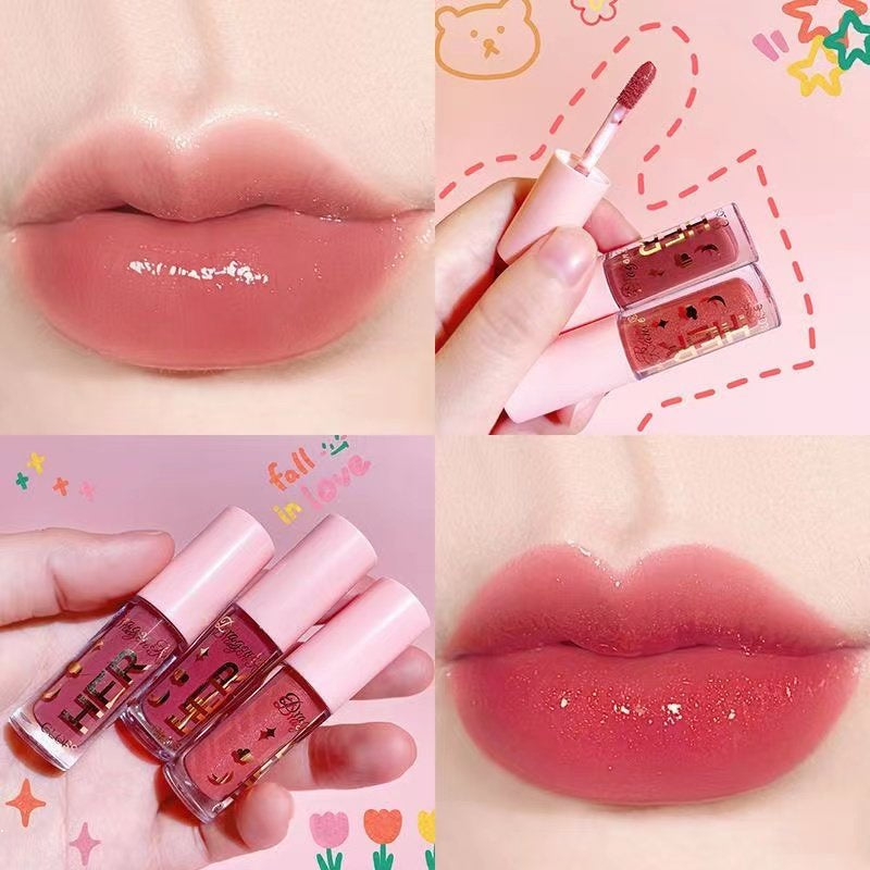 Mirror Surface Lip Gloss Moisturize Moisturizing Lip Glaze Water Proof Lasting Not Easy To Fade Jelly Lipstick