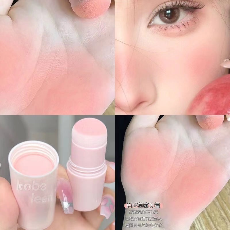 Kobeleen Vitality Blush Stick Matte Moisturize Water Proof Contour Nature Blush