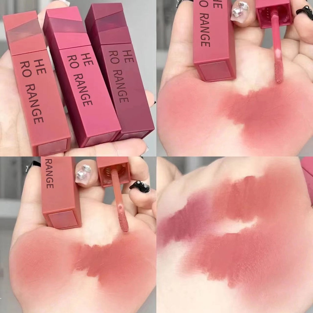 Herorange Lip Gloss Matte Velvet Moisturize Water Proof Lasting Not Easy To Fade Lipstick