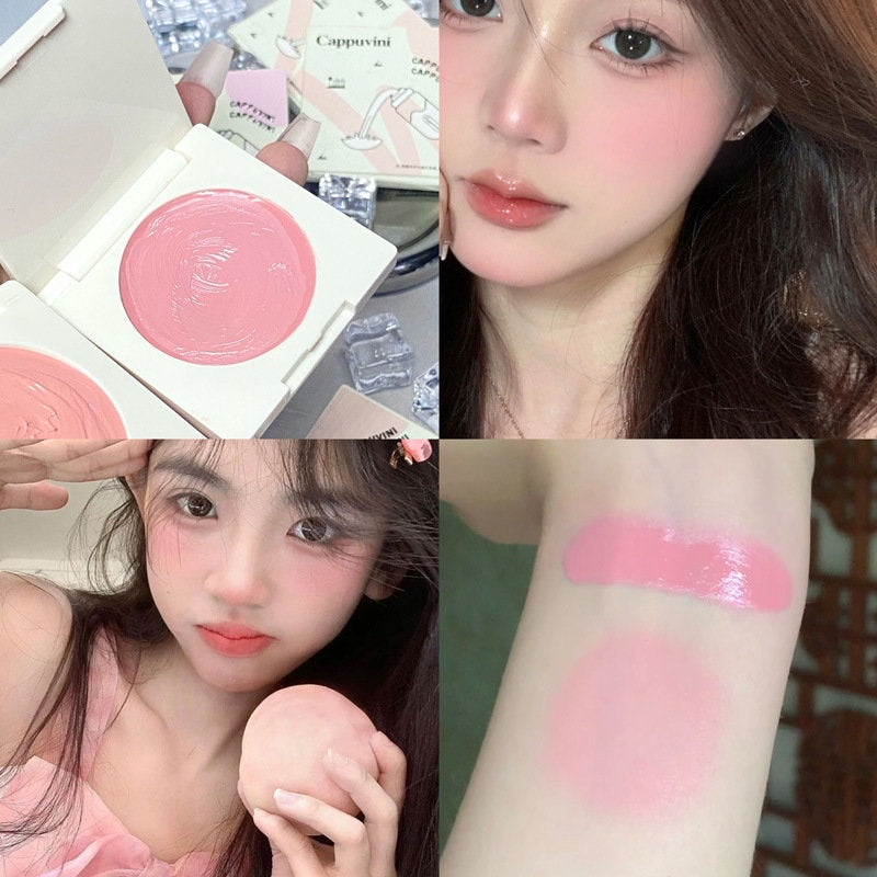 Cappuvini Cream Blush Brighten Matte Water Proof Lasting Moisturize Blush