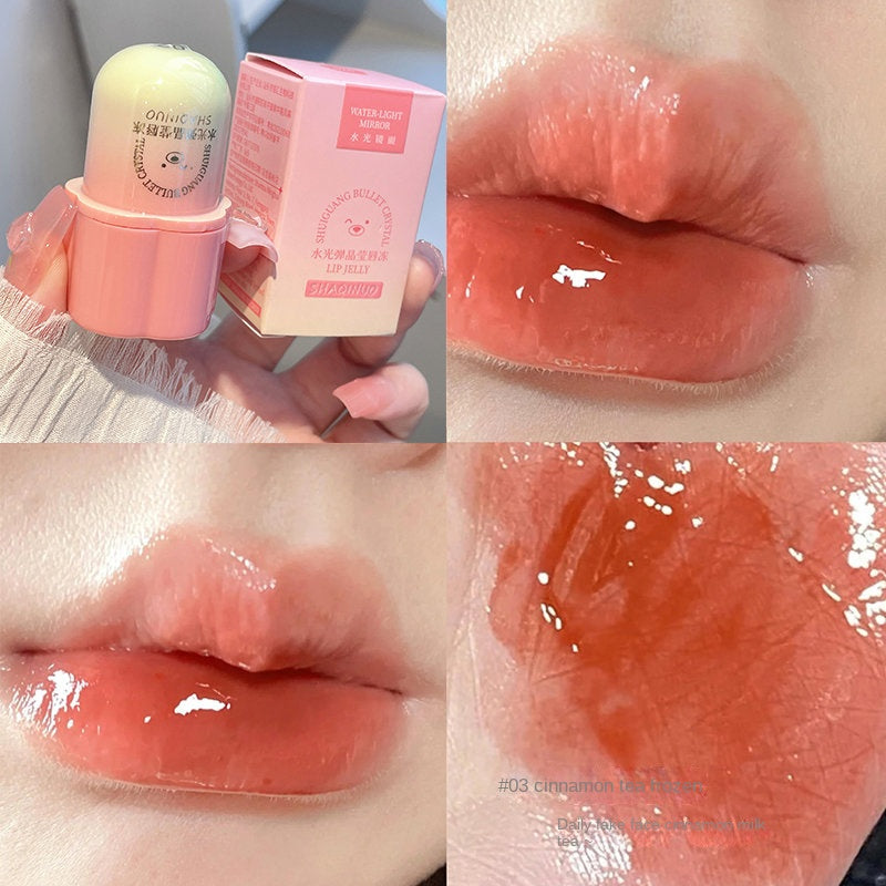 Flower Lip Gloss Moisturize Moisturizing Water Proof Lasting Not Easy To Fade Lipstick