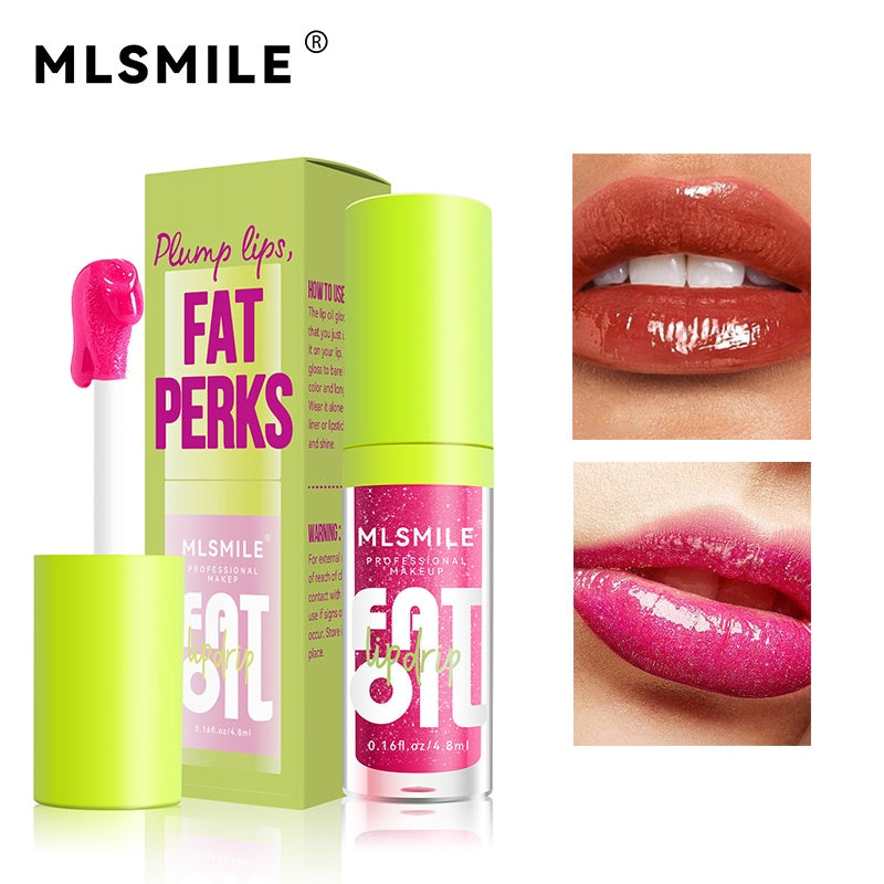 Lip Gloss Moisturize Moisturizing Lip Oil Water Proof Fine Flash Transparent Lipstick