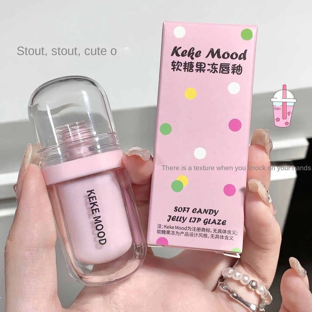 Kekemood Candy Shell Lip Gloss Mirror Surface Moisturizing Moisturize Water Proof Lasting Lipstick