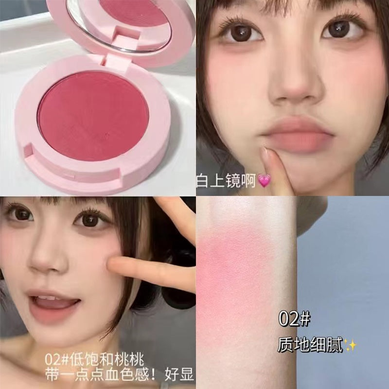 HERORANGE Monochrome Blush Cream Matte Moisturize Water Proof Lasting Blush