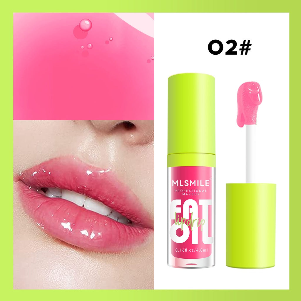 Lip Gloss Moisturize Moisturizing Lip Oil Water Proof Fine Flash Transparent Lipstick