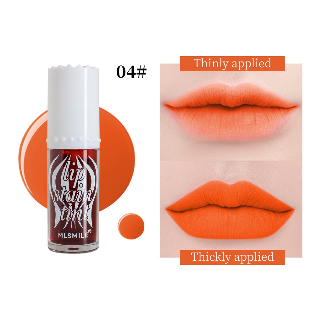 Lip Gloss Lasting Non Stick Cup Lip and Cheek Dual Use Moisturize Water Proof Liquid Lipstick