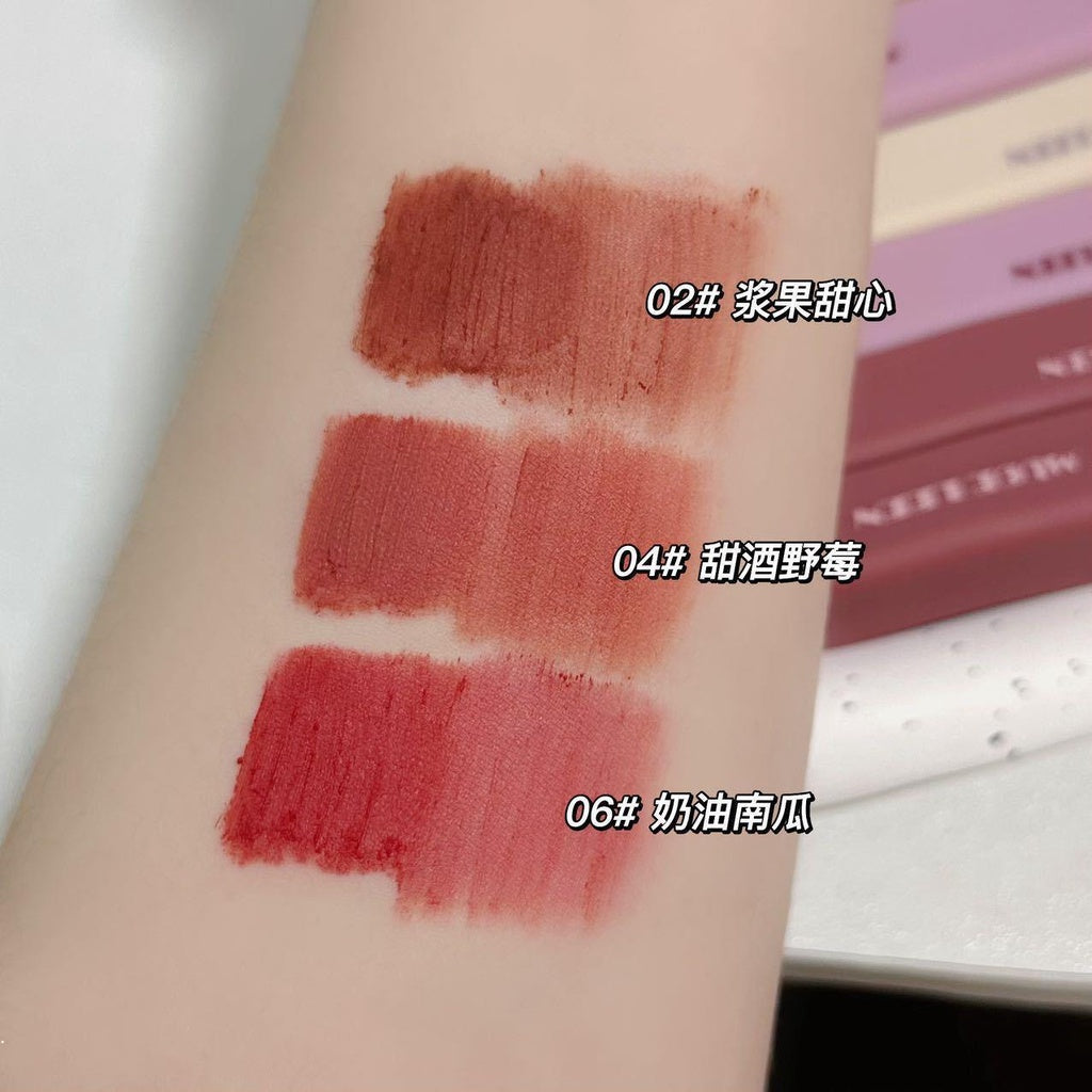 MUGE LEEN Romantic Lip Gloss Matte Velvet Moisturize Water Proof Lasting Lipstick