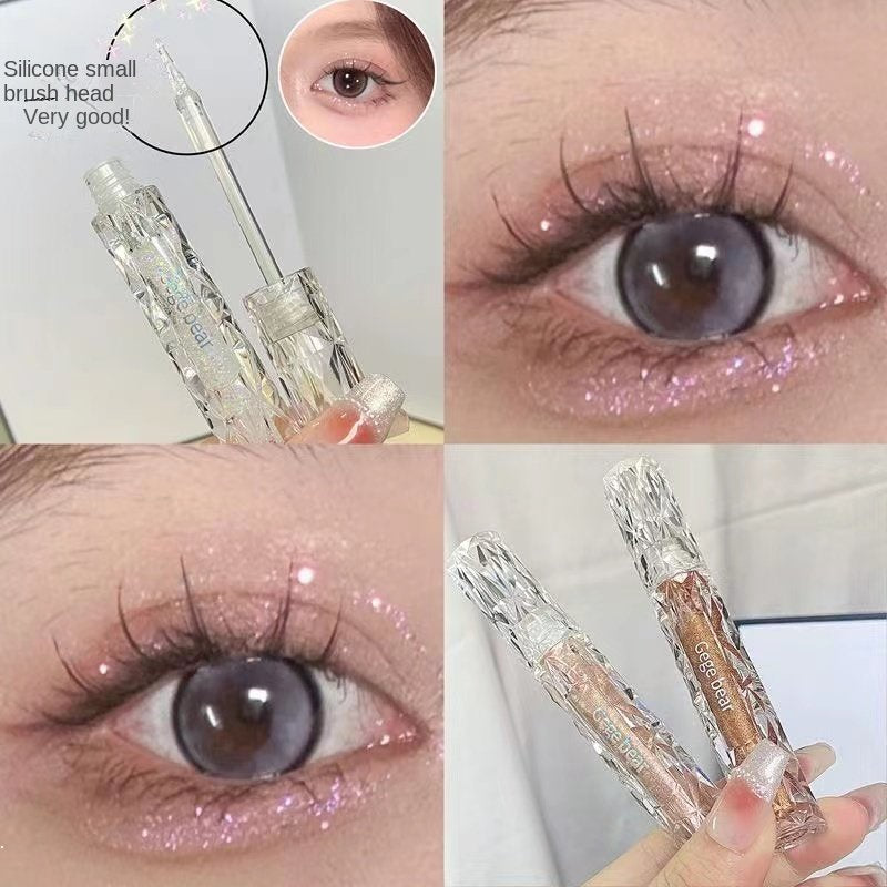 Gege Bear Liquid Eye Shadow Bears Sequins Glittering Lasting Water Proof Dazzling Eye Makeup Eye Shadow