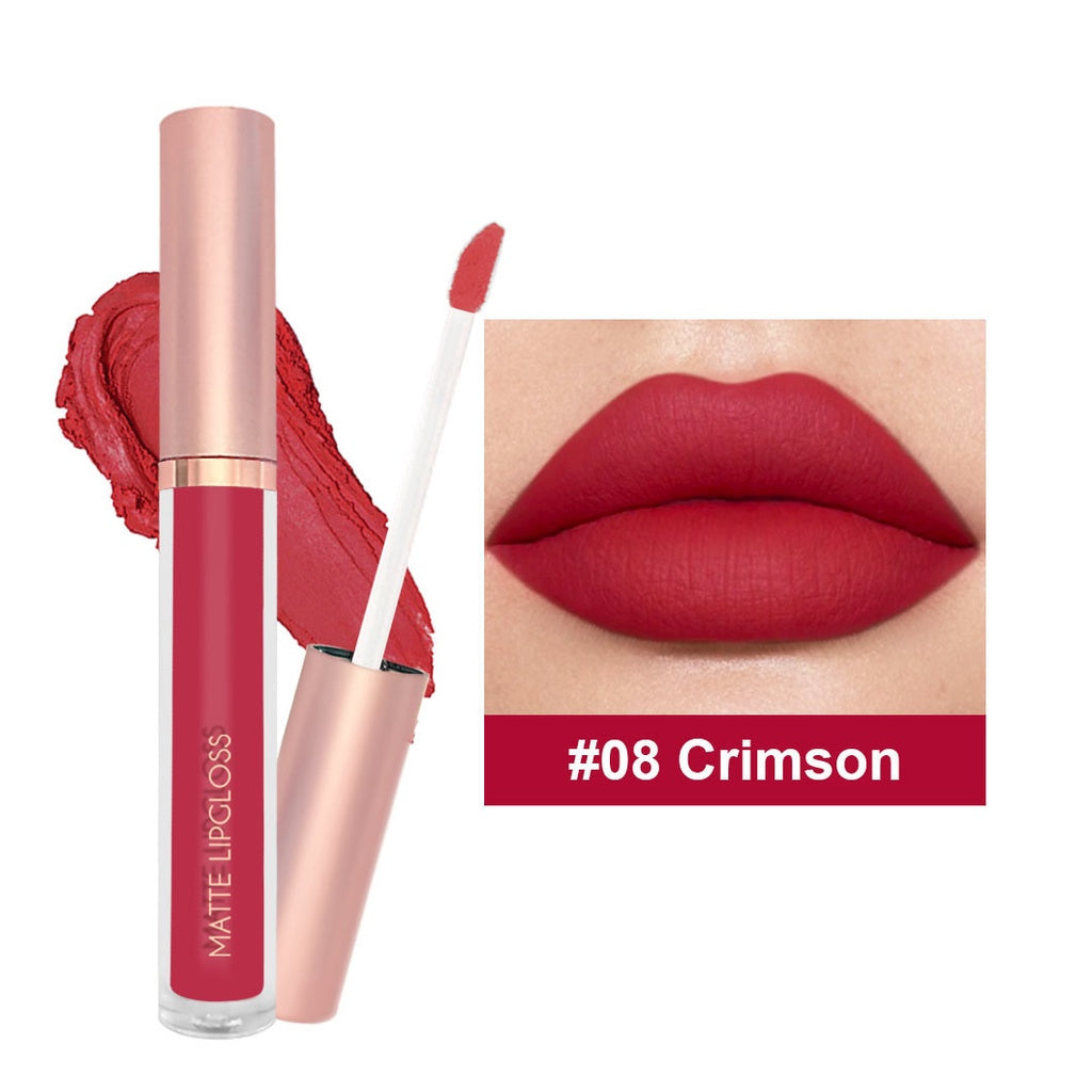 Matte Lip Gloss Not Easy To Fade Nature Moisturize Nude Color Lipstick