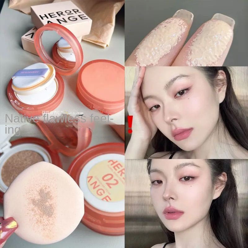 Herorange BB Cream Air Cushion Nature Breathable Water Proof Lasting Not Easy To Take Off Your Makeup Conceal Moisturize Foundation