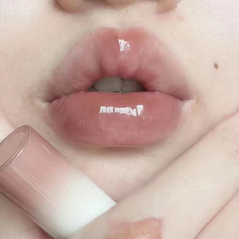 HERORANGE Spring and Summer Lip Gloss Mirror Surface Moisturize Moisturizing Water Proof Lasting Not Easy To Fade Lipstick