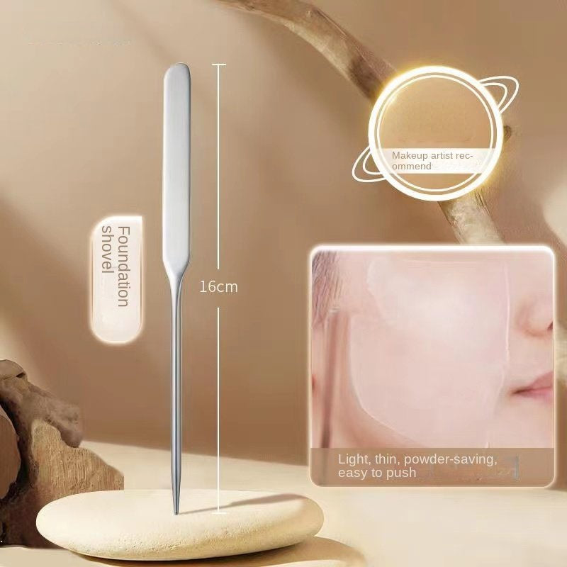 Makeup Artist Makeup Tools Scraper Foundation Color Mixing Tool Stainless Steel Rod Portable Easy To Make Makeup Tool Shovel