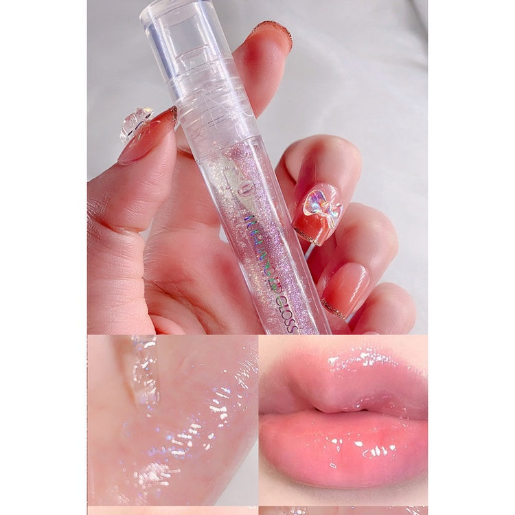 SHAQINUO Lip Gloss Mirror Surface Moisturize Lip Balm Moisturizing Lip Mask