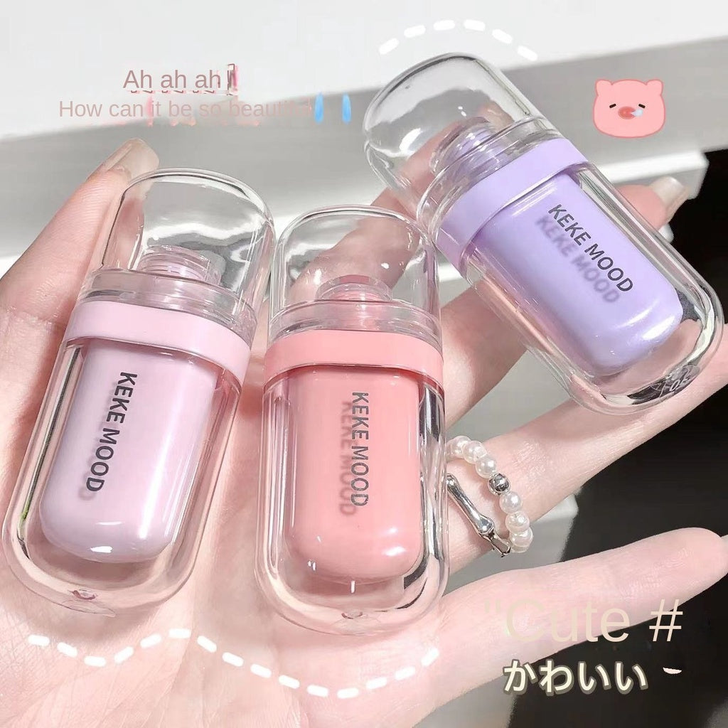 Kekemood Candy Shell Lip Gloss Mirror Surface Moisturizing Moisturize Water Proof Lasting Lipstick