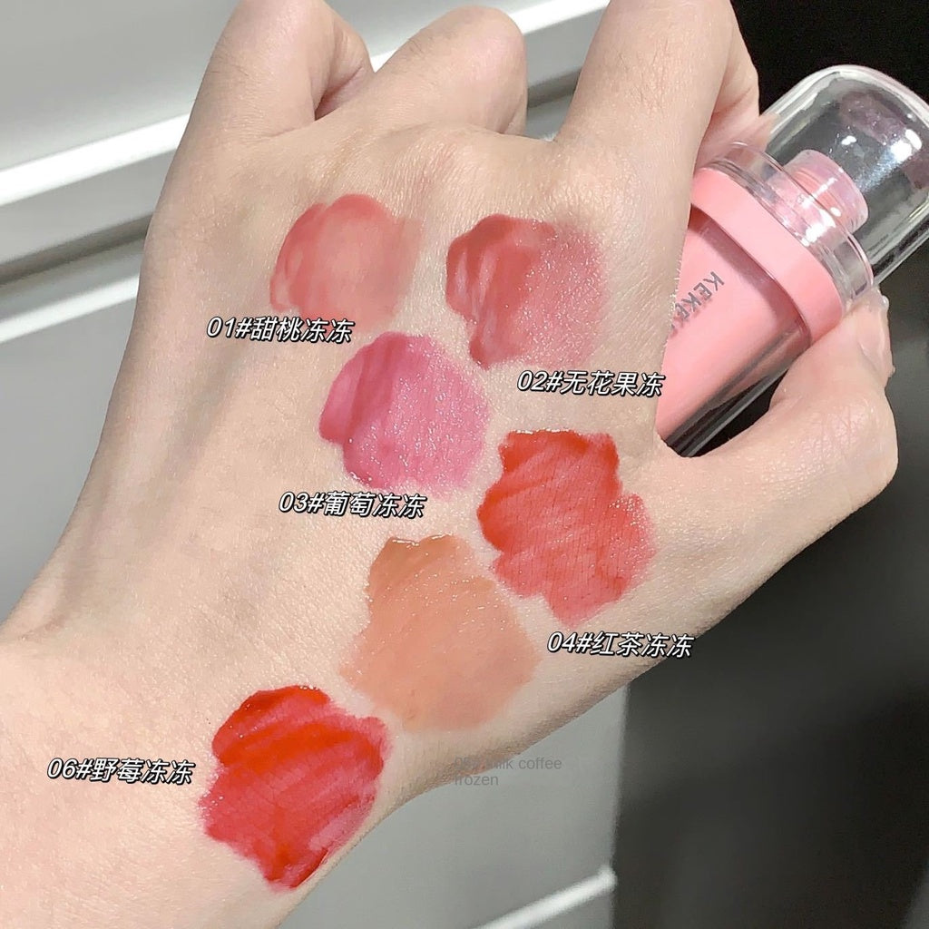 Kekemood Candy Shell Lip Gloss Mirror Surface Moisturizing Moisturize Water Proof Lasting Lipstick