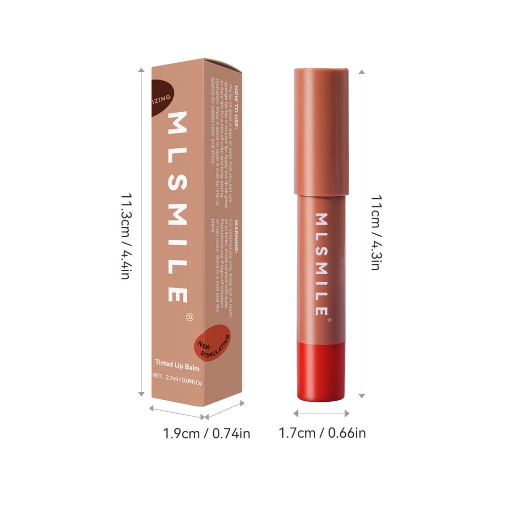 Crayon Lipstick Moisturize Moisturizing Water Proof Lasting Not Easy To Fade Lip Gloss