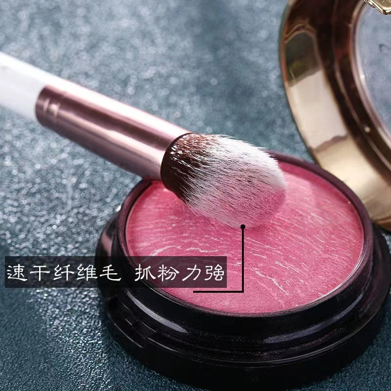 Makeup Brush for Highlighting, Blush, Cheeks Portable Soft Makeup Tools