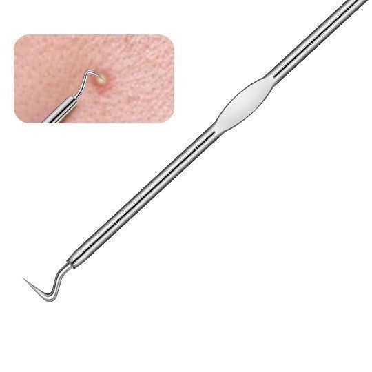 Stainless Steel Double Head Pick Up Acne Remove The Blackhead Tool Kit Cosmetic Needle Cleaning Tools