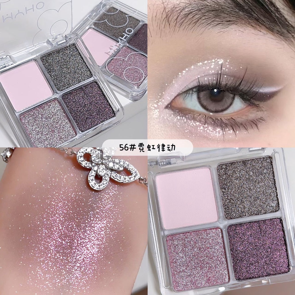 MyHo Eye Shadow Pearl Matte Rose Pink Lasting Nature