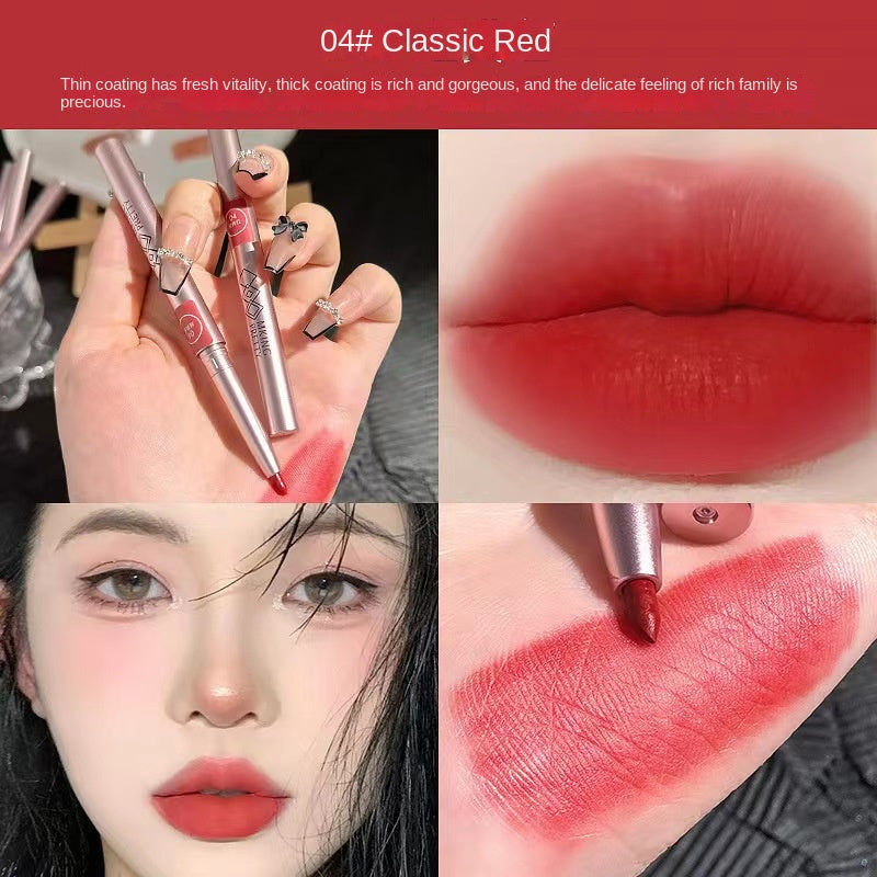 Rotate Lip Liner Water Proof Lasting Matte Lipstick