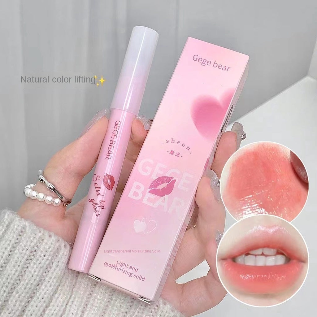 Gege Bear Lipstick Solid Moisturize Moisturizing Lasting Not Easy To Fade Lip Gloss