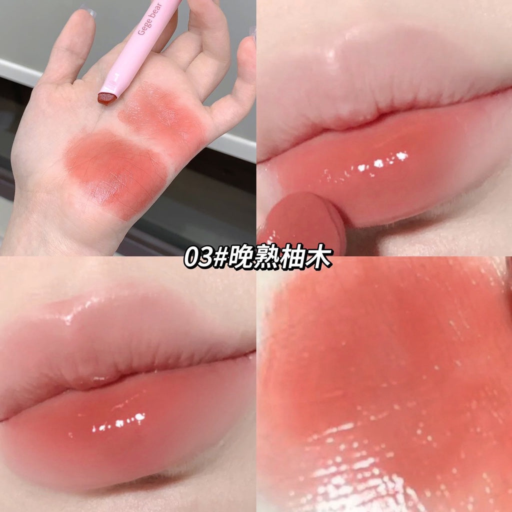 Gege Bear Lipstick Solid Moisturize Moisturizing Lasting Not Easy To Fade Lip Gloss