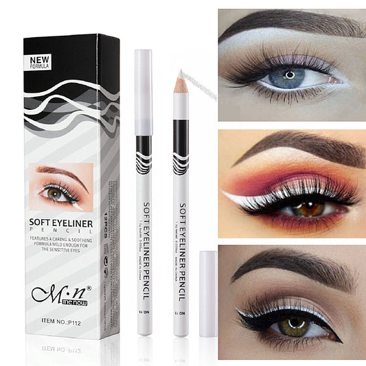 White Eyeliner Matte Water Proof Lasting Highlight Pen