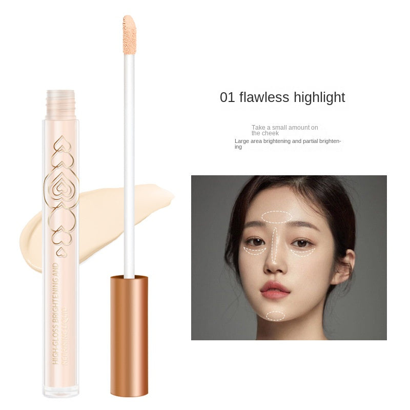 Bobeini Liquid Highlight Contour Concealer Bright Lasting Water Proof Facial Contour Create A Clear Face