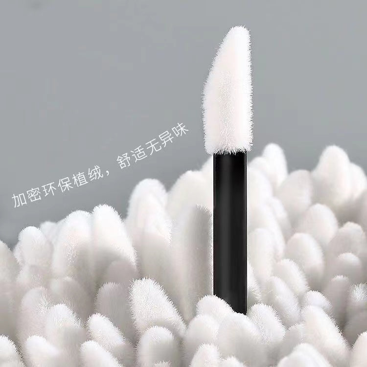 Disposable Lip Brush Cotton Swab Stick Portable Lipstick Brush Apply Lip Balm Makeup Tools