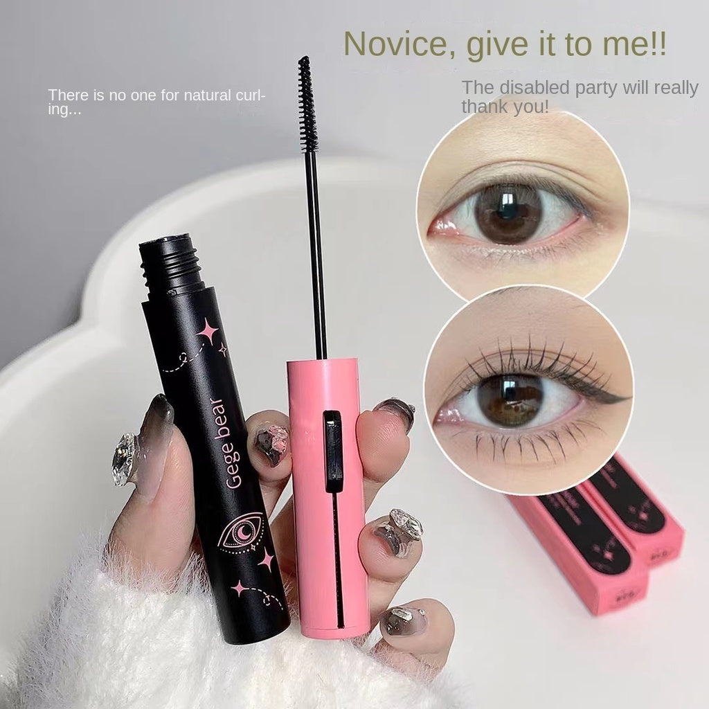 Gege bear Mascara Water Proof Long Curl Not Easy To Remove Makeup Nature Eyelashes