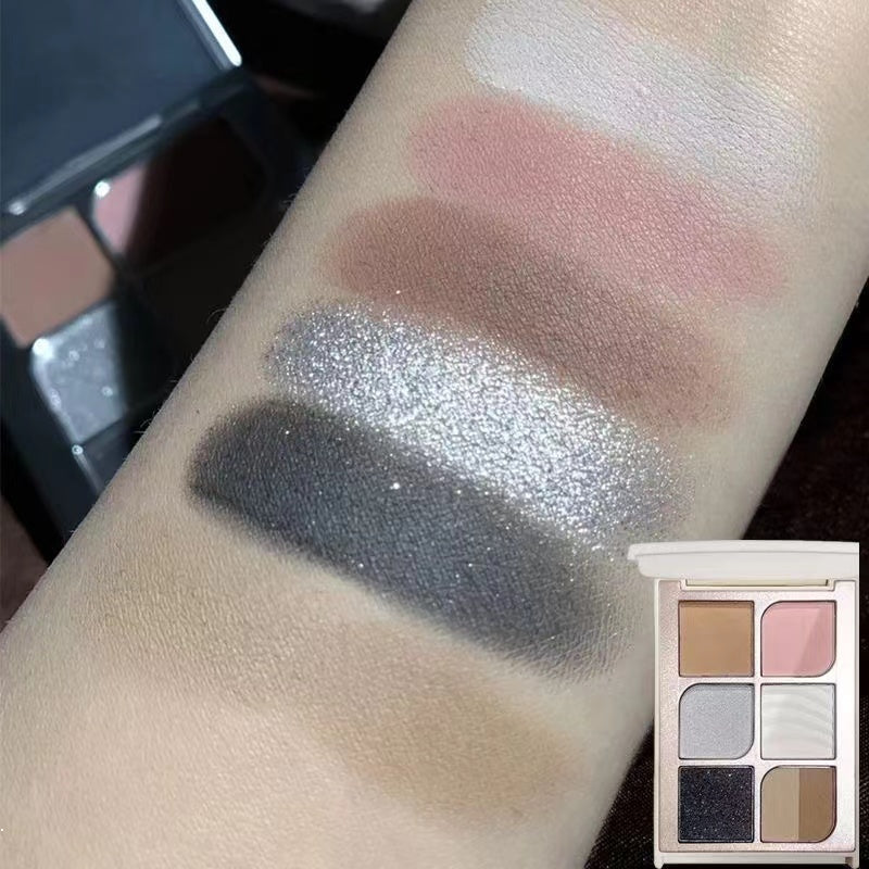 Shadow Tray Earth Color Lasting Not Easy To Remove Makeup Matte Daily Eye Shadow