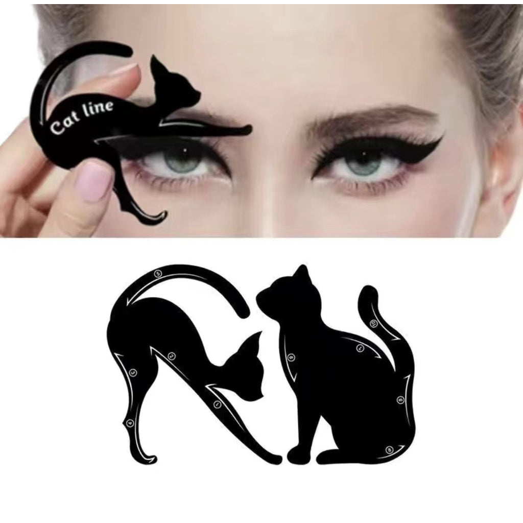 Eyeliner Auxiliary Cat Multifunction Eye Makeup Template Eye Shadow Makeup Tools One -pair