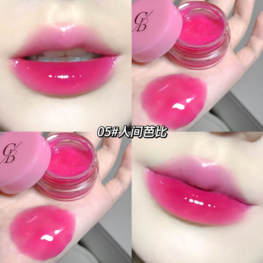 Gege Bear Lip Gloss Jam Jelly Moisturize Mirror Surface Lipstick