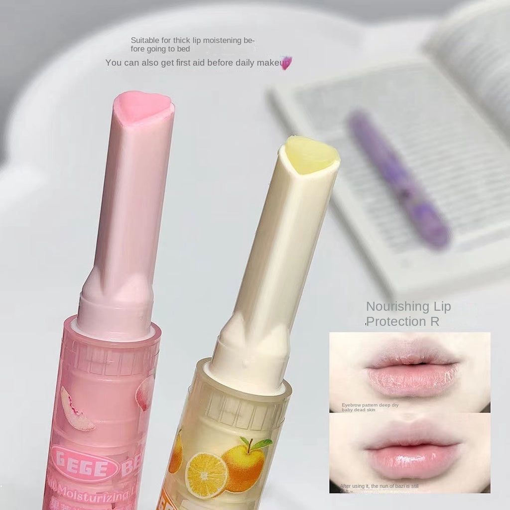 Gegebear Love Lip Gloss Moisturize Lip Balm Pressed Mirror Surface Dilute The Lip Line Moisturize Lipstick