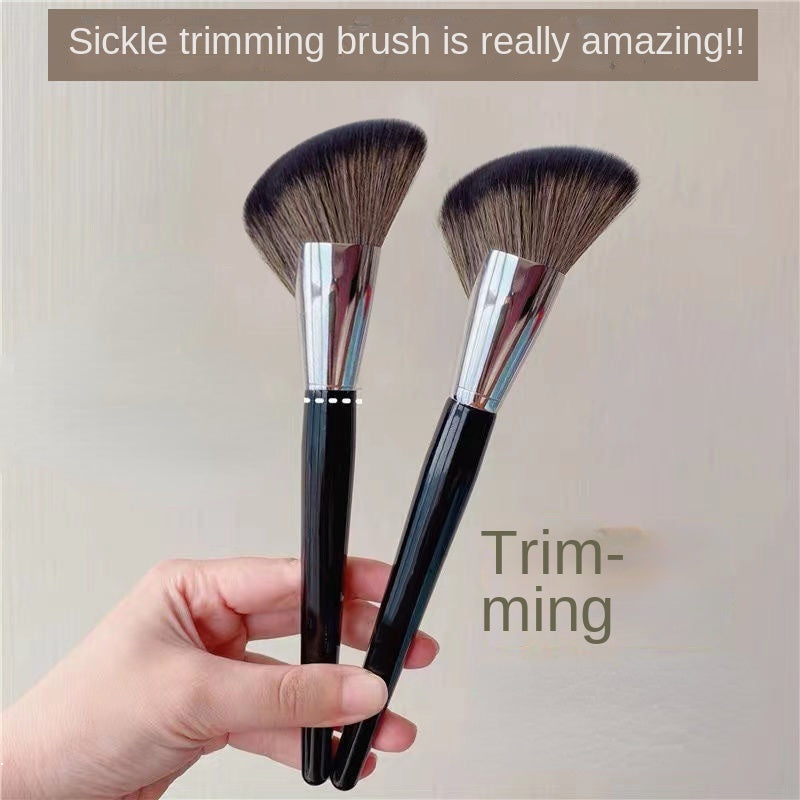 Makeup Brush Bevel Shadow Brush Facial Contour Side Shadow Brush Large Fluffy Contouring Brush