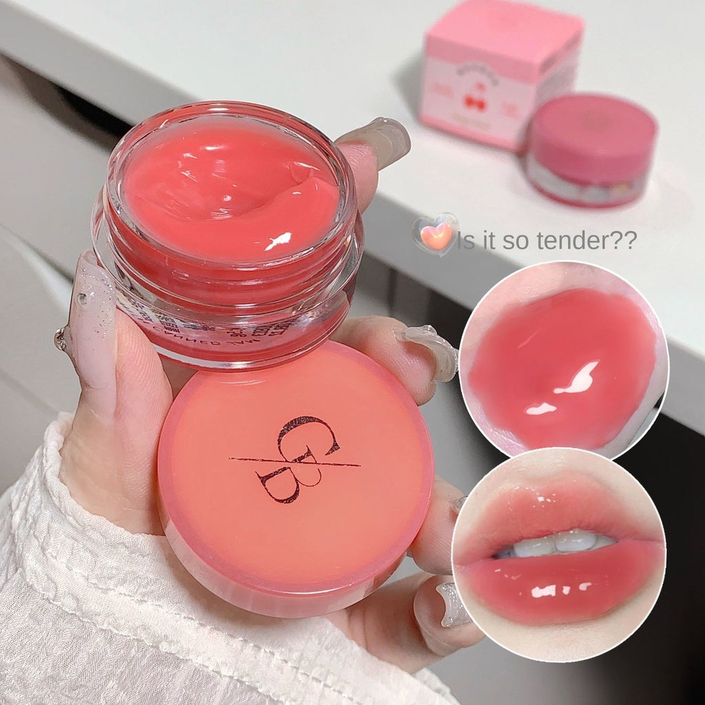 Gege Bear Lip Gloss Jam Jelly Moisturize Mirror Surface Lipstick