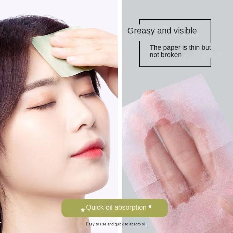 Cartoon Pattern Absorbing Paper Clean Oil Absorption Facial Paper Face Oil Skin Oil Control Paper Blotting Paper