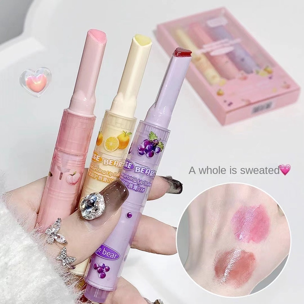 Gegebear Love Lip Gloss Moisturize Lip Balm Pressed Mirror Surface Dilute The Lip Line Moisturize Lipstick