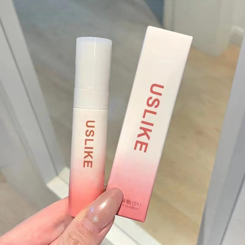 Uslike Lip Gloss Mirror Moisturize Moisturizing Lasting Not Easy To Fade Lipstick 6-colors