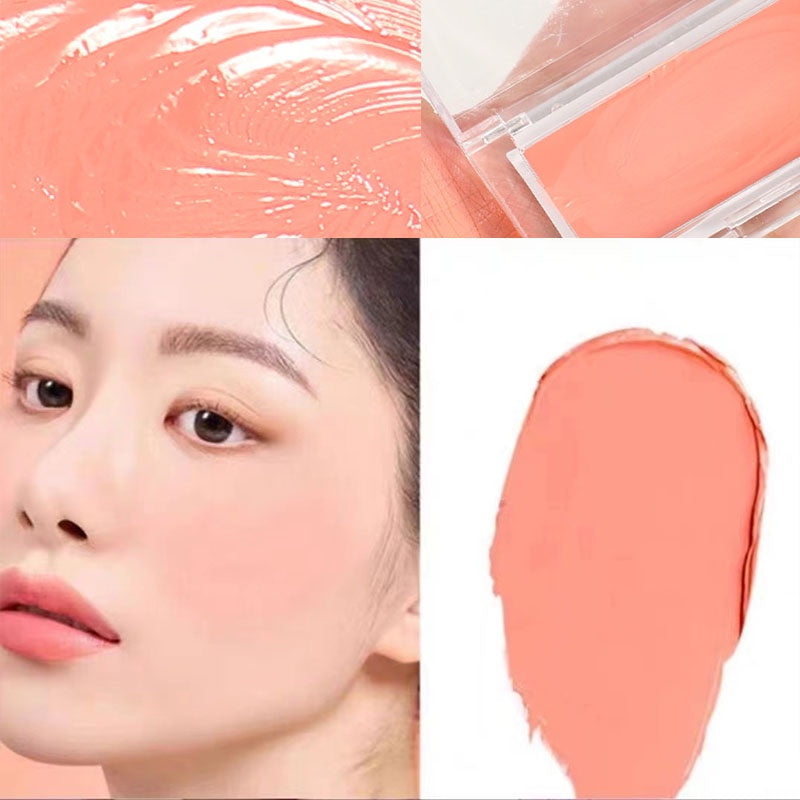 Blush Nude Color Brighten Matte Moisturize Lasting Not Easy To Fade Makeup