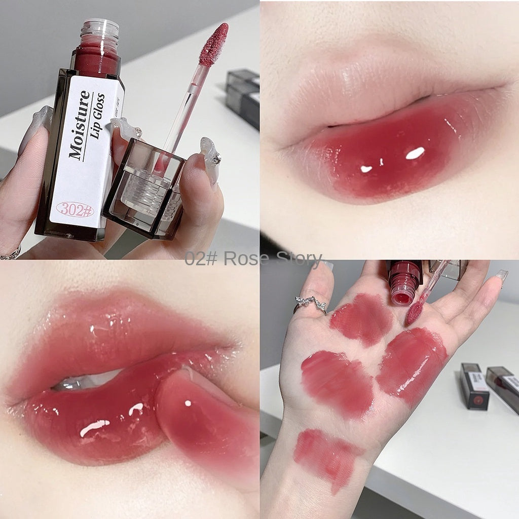 Gege Bear Lip Gloss Lip Essence Moisturize Moisturize Mirror Surface Summer Day Lipstick