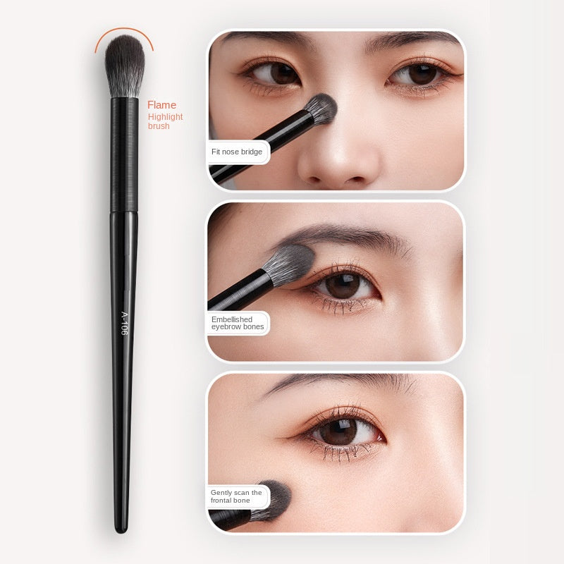 Nasal Shadow Brush Oblique Head Nose Repair Side Shadow Concealer Brush Blade Brush Highlight Brush Eye Shadow Brush Contouring Makeup Brush