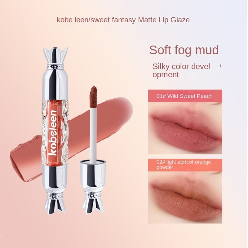 Kobeleen Candy Lip Gloss Matte Velvet Water Proof Lasting Nature Lipstick