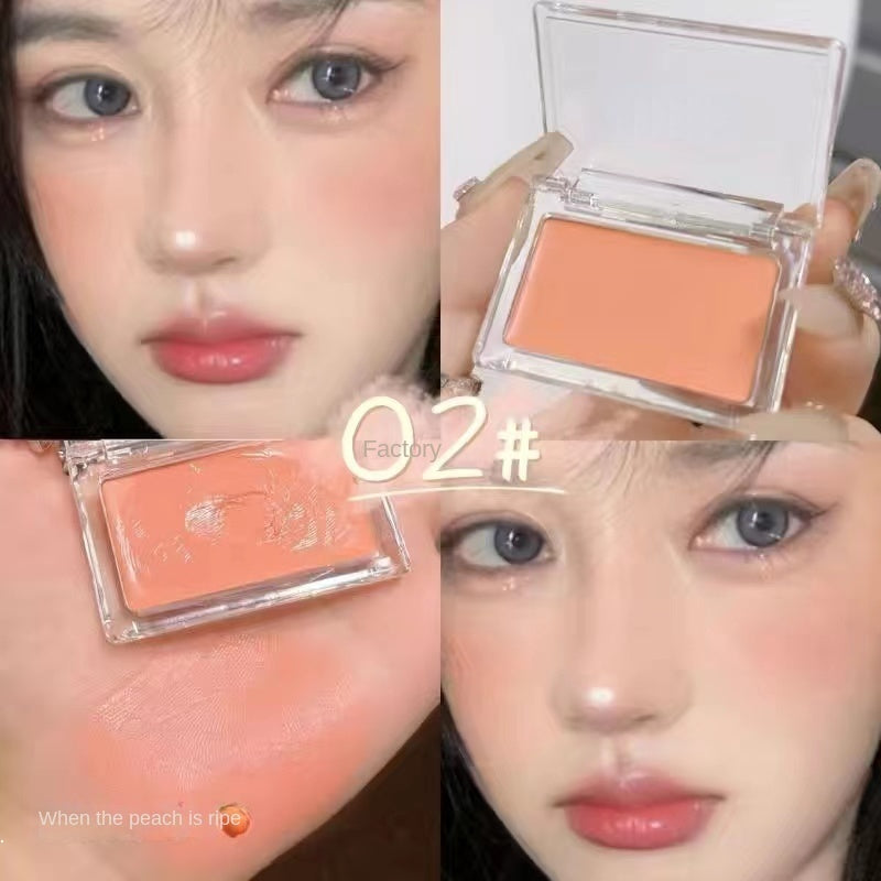 Blush Nude Color Brighten Matte Moisturize Lasting Not Easy To Fade Makeup