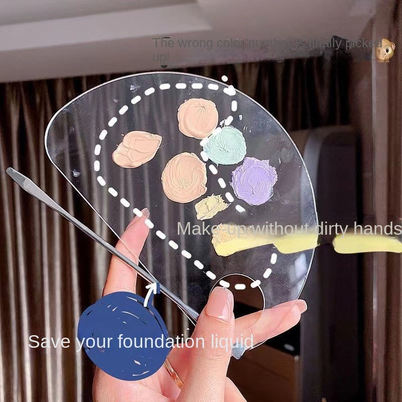 Foundation Palette Transparent Liquid Foundation Makeup Tools