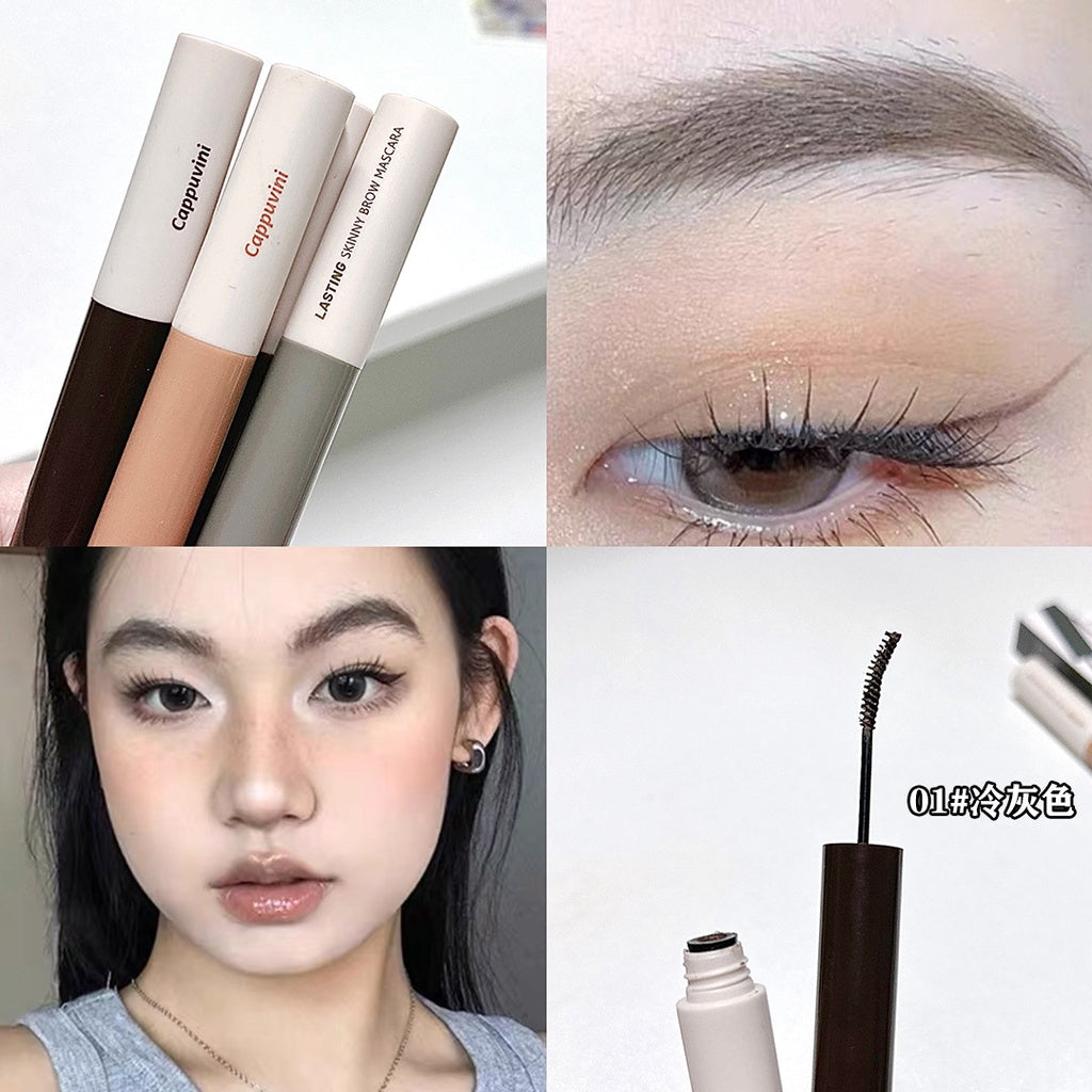 Cappuvini Eyebrow Dye Not Easy To Smudge Lasting Water Proof Not Easy To Fade Dark Brown Nature Eyebrow Pencil