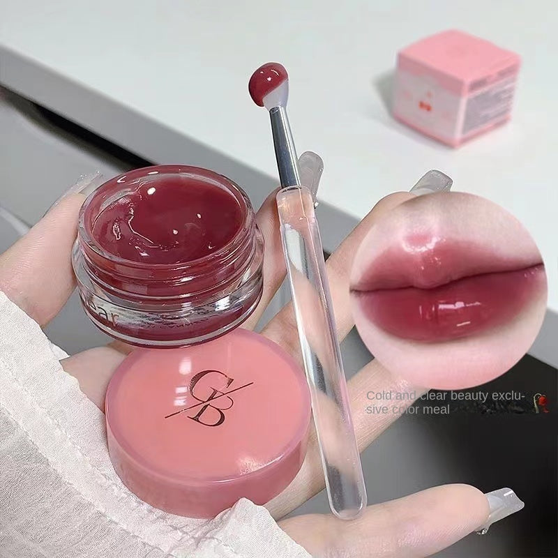 Gege Bear Lip Gloss Jam Jelly Moisturize Mirror Surface Lipstick