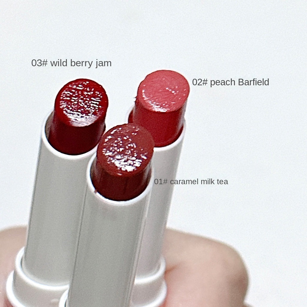 Cappuvini Lipstick Mirror Surface Moisturize Moisturizing Lasting Nature Lip Gloss