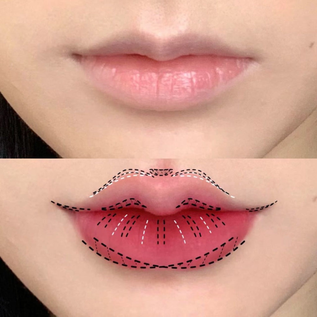 HERORANGE Fog Surface Velvet Lip Thread Lip -shaped Colorful Lip Glaze Lipstick Lasting Nature